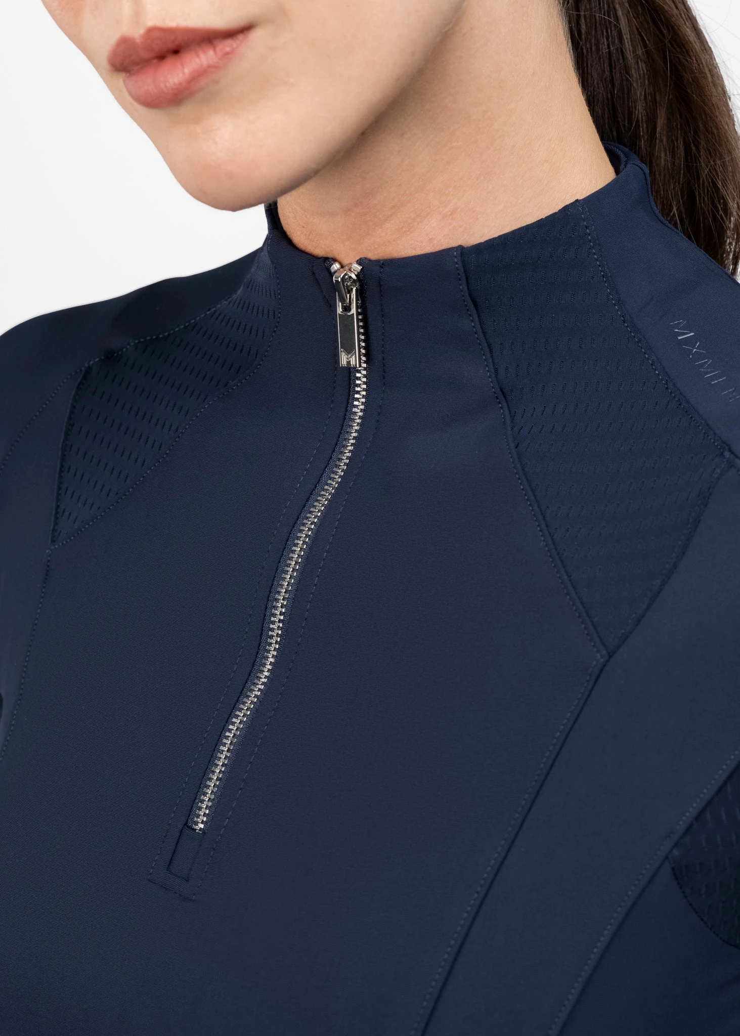 Maximilian Frame Short Sleeve Base Layer Navy 4 Maximilian Frame Short Sleeve Base Layer Navy - Image 4