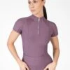 Maximilian Frame Short Sleeve Base Layer Plum