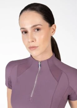 Maximilian Frame Short Sleeve Base Layer Plum -Maximilian Store IMG 2634