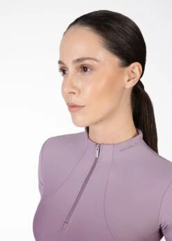 Maximilian Ombré Short Sleeve Base Layer Plum/Orchid -Maximilian Store IMG 2652