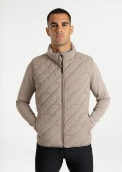 Maximilian Men Zenith Vest Taupe
