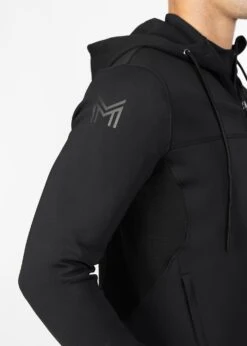 Maximilian Club Zip Hoodie Black -Maximilian Store IMG 2678