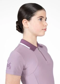 Maximilian Young Rider Concept Short Sleeve Polo Shirt Orchid -Maximilian Store IMG 2728