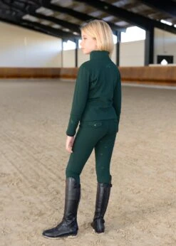 Maximilian Young Rider Vera Fleeced Jacket Emerald 6 Maximilian Young Rider Vera Fleeced Jacket Emerald -Maximilian Store IMG 2935