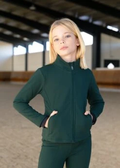 Maximilian Young Rider Vera Fleeced Jacket Emerald