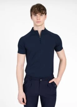 Maximilian Code Short Sleeve Base Layer Atlantic