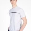 Maximilian Step Technical T-Shirt White