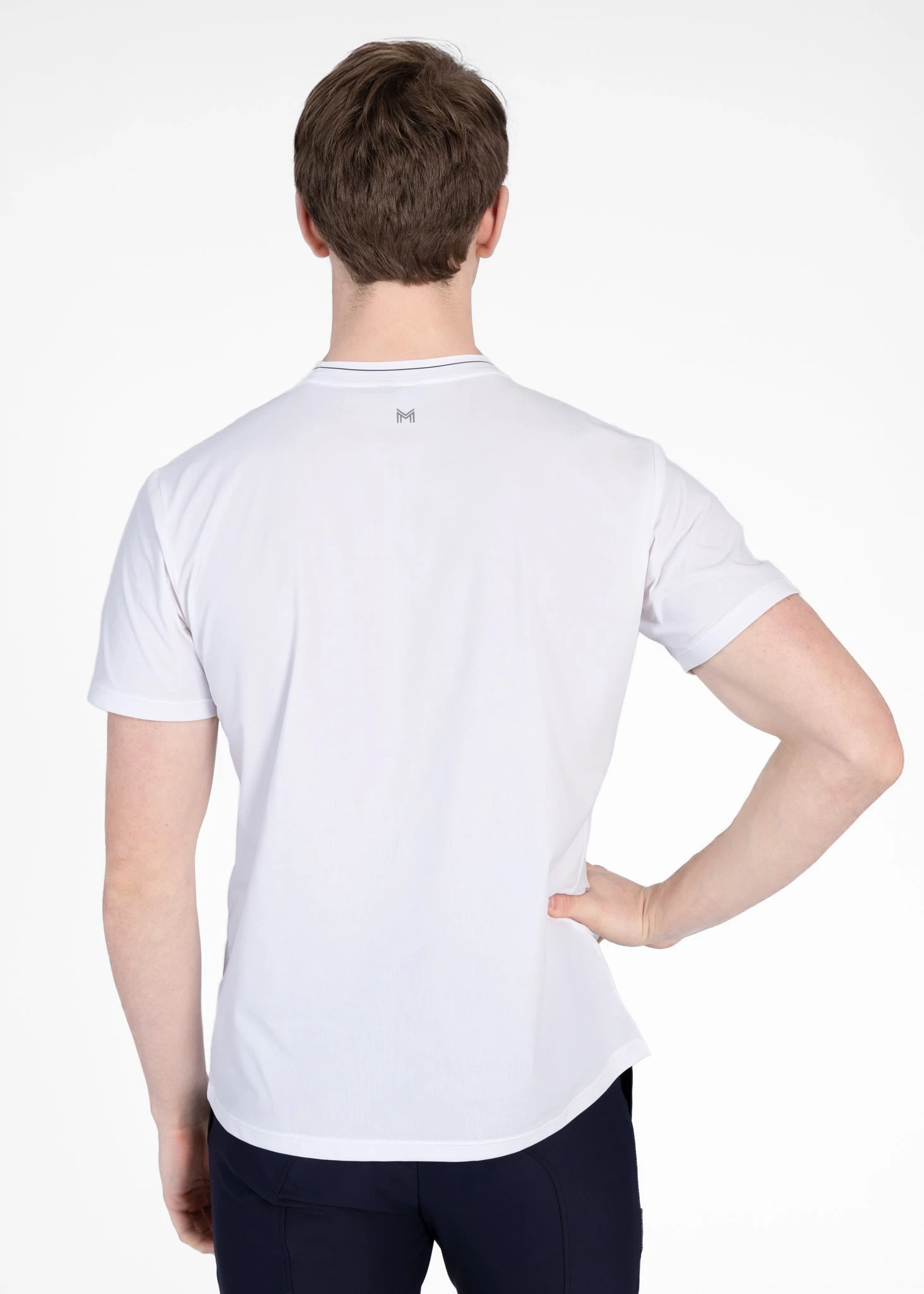 Maximilian Step Technical T-Shirt White 2 Maximilian Step Technical T-Shirt White - Image 2
