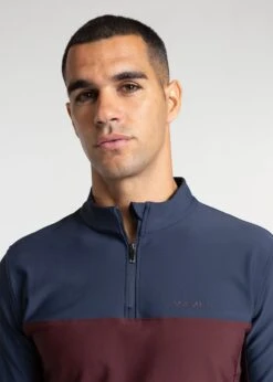 Maximilian Kent Base Layer Navy/Burgundy -Maximilian Store IMG 3027