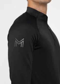 Maximilian Code Long Sleeve Base Layer Black -Maximilian Store IMG 3042