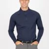 Maximilian Code Long Sleeve Base Layer Navy