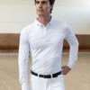Maximilian Active Long Sleeve Competition Shirt White