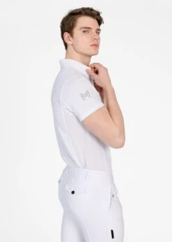 Maximilian Focus Short Sleeve Competition Shirt White 5 Maximilian Focus Short Sleeve Competition Shirt White -Maximilian Store IMG 3099