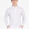 Maximilian Focus Long Sleeve Competition Shirt White