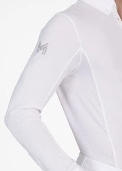 Maximilian Focus Long Sleeve Competition Shirt White -Maximilian Store IMG 3111