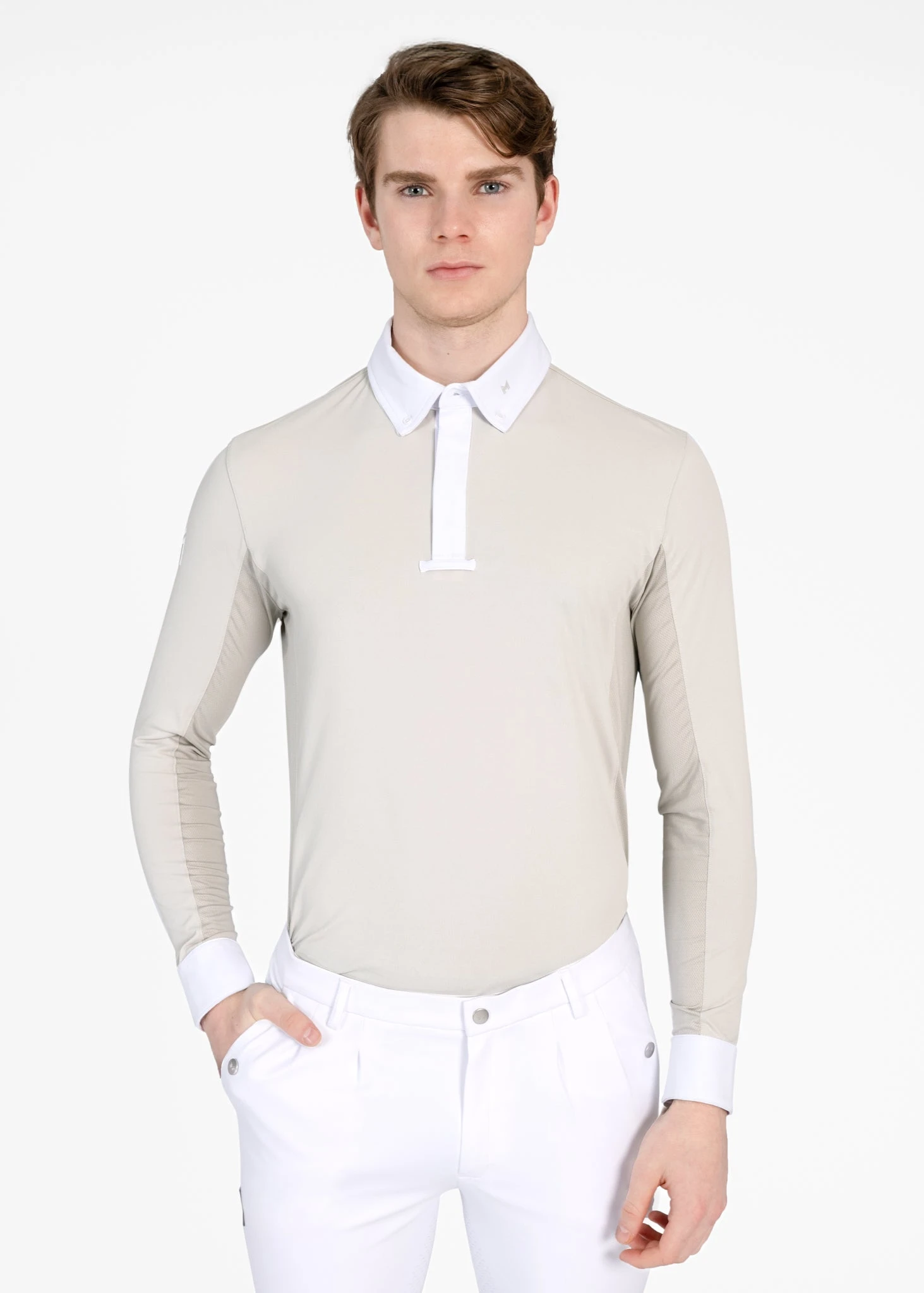 Maximilian Focus Long Sleeve Competition Shirt Sand 1 Maximilian Focus Long Sleeve Competition Shirt Sand