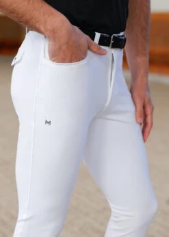 Maximilian Performance Breeches White -Maximilian Store IMG 3175