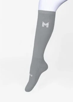 Maximilian Flag Riding Socks Titanium