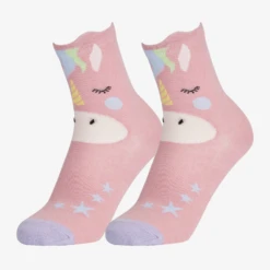 LeMieux Mini Character Socks Unicorn - 2 Pack 5 LeMieux Mini Character Socks Unicorn - 2 Pack -Maximilian Store LeMieux 2023 12 07T145939.733