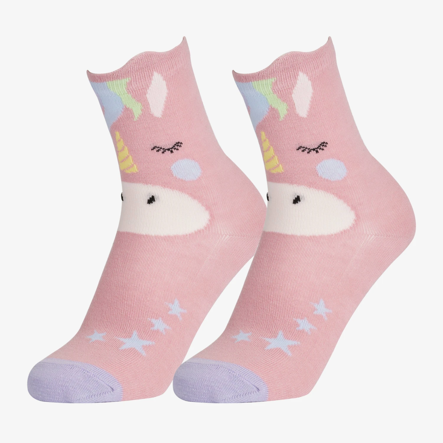 LeMieux Mini Character Socks Unicorn - 2 Pack 3 LeMieux Mini Character Socks Unicorn - 2 Pack - Image 3