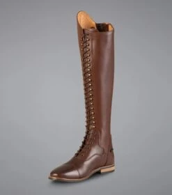 Premier Equine Maurizia Ladies Lace Front Leather Riding Boots Brown -Maximilian Store Maurizia Ladies Lace Front Tall Boot Brown 3 2048x b81d1ab1 b8de 479e adea 0bca967e52b4