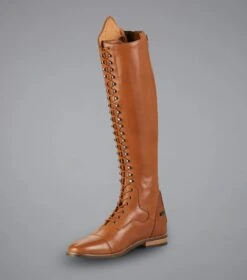 Premier Equine Maurizia Ladies Lace Front Leather Riding Boots Cognac -Maximilian Store Maurizia Ladies Long Leather Riding Boots Cognac 5 2048x 329b4702 2b23 4638 9891 9b7e38acd7b7