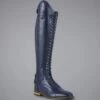 Premier Equine Maurizia Ladies Lace Front Leather Riding Boots Navy