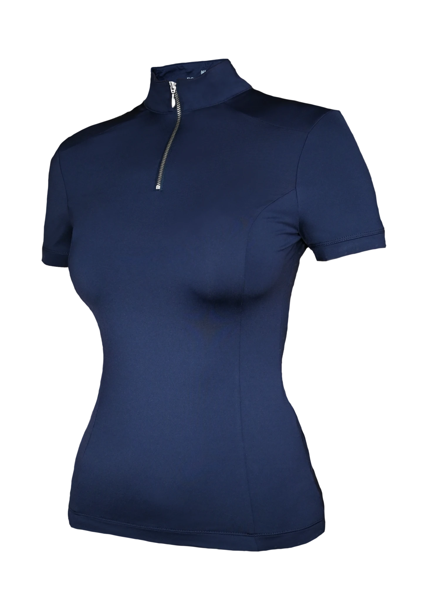 Equestrian Stockholm UV Protection Short-Sleeve Base Layer Midnight Blue 2 Equestrian Stockholm UV Protection Short-Sleeve Base Layer Midnight Blue - Image 2