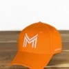 Maximilian Cap Orange/White