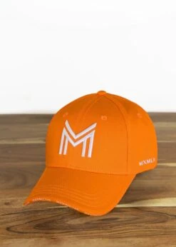 Maximilian Cap Orange/White