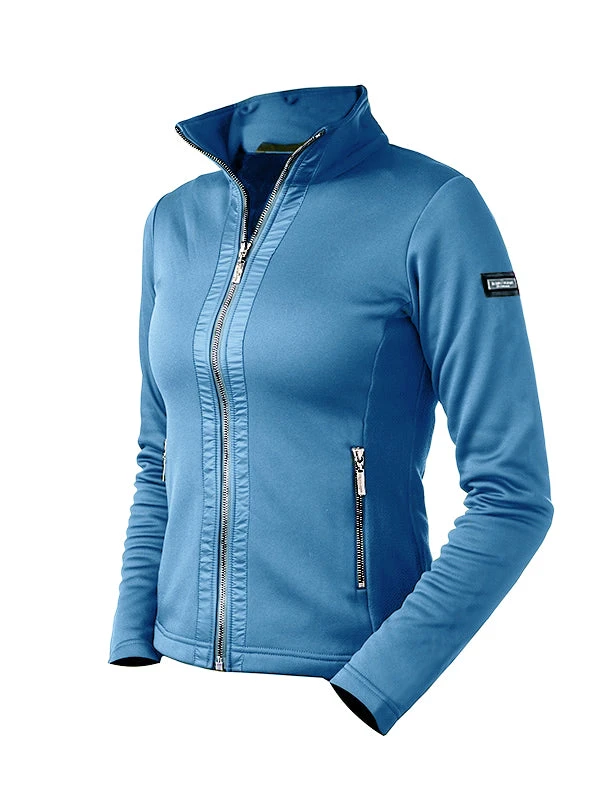 Equestrian Stockholm Fleece Jacket Parisian Blue 1 Equestrian Stockholm Fleece Jacket Parisian Blue