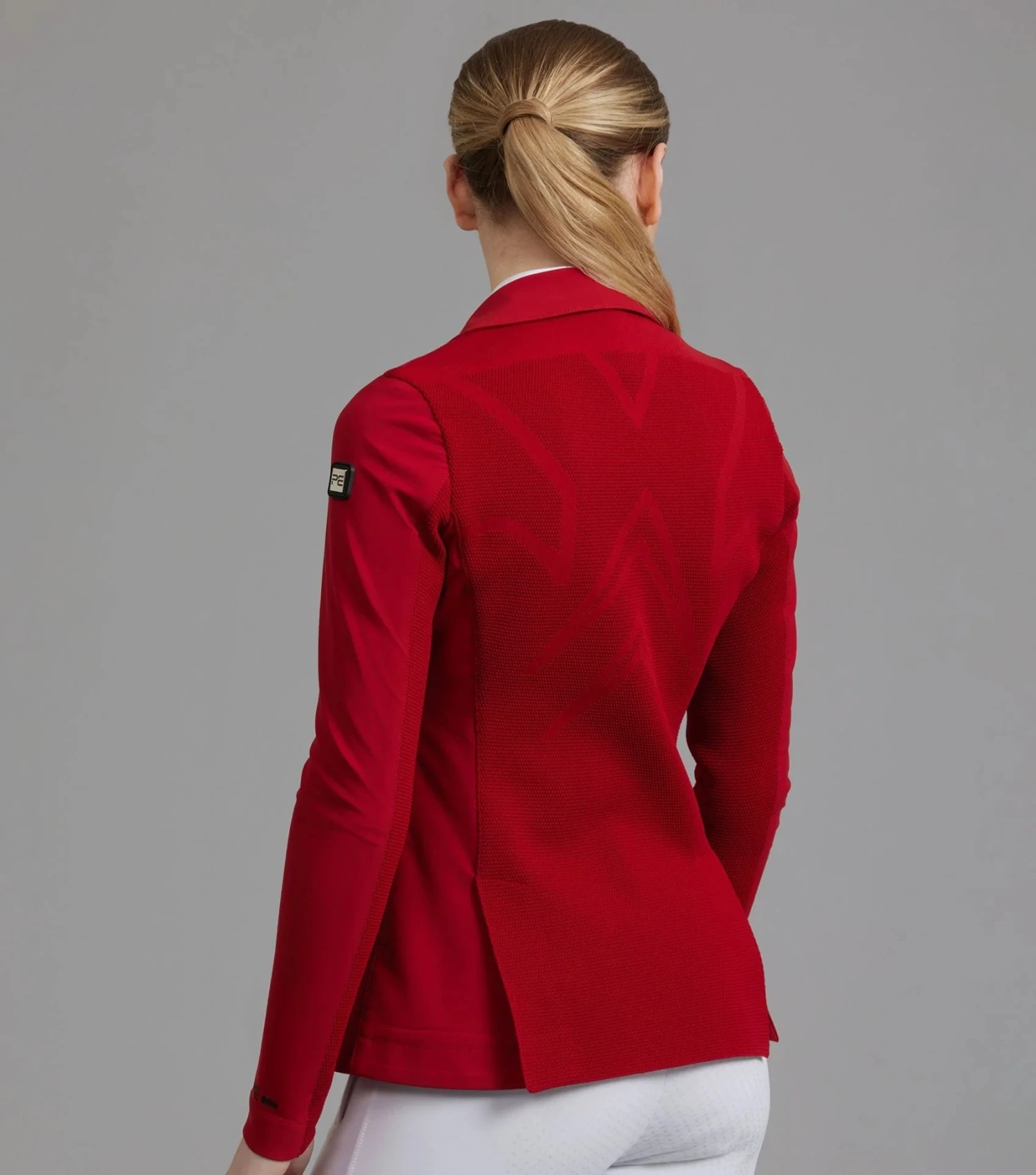 Premier Equine Quarto Ladies Competition Jacket London Red 3 Premier Equine Quarto Ladies Competition Jacket London Red - Image 3