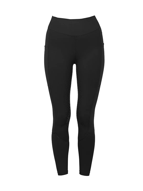 Equestrian Stockholm Movement Dressage Riding Tights Black 1 Equestrian Stockholm Movement Dressage Riding Tights Black