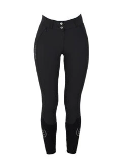 Equestrian Stockholm Elite Dressage Breeches Black