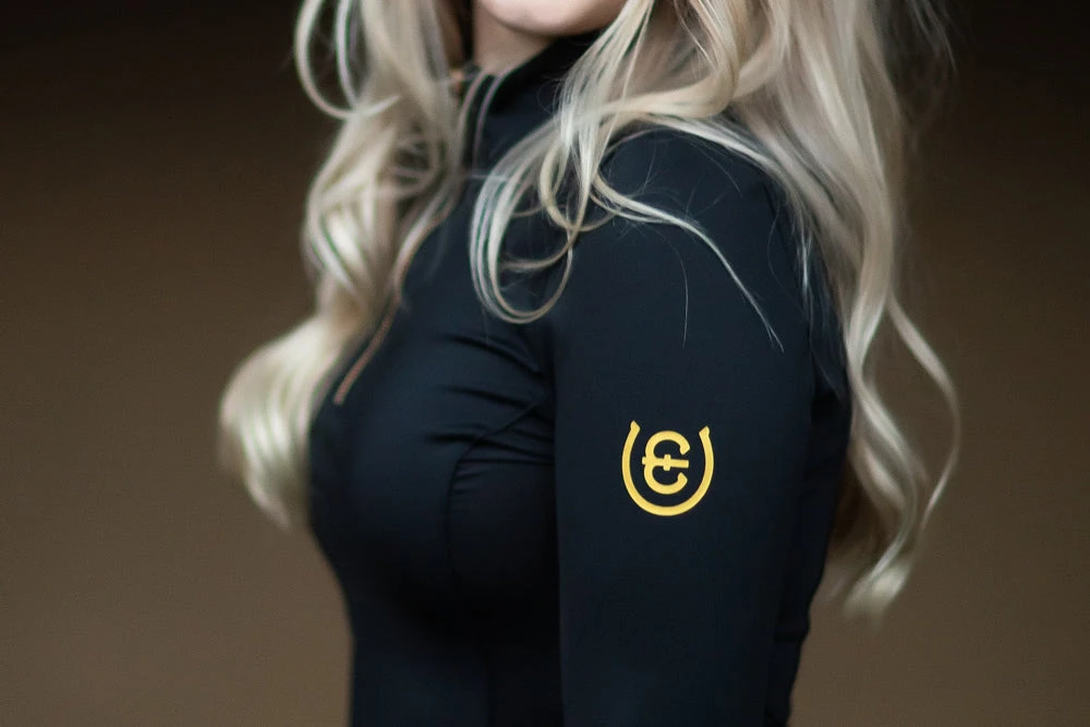 Equestrian Stockholm Vision Base Layer Black Gold 4 Equestrian Stockholm Vision Base Layer Black Gold - Image 4
