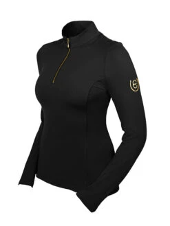 Equestrian Stockholm Vision Base Layer Black Gold