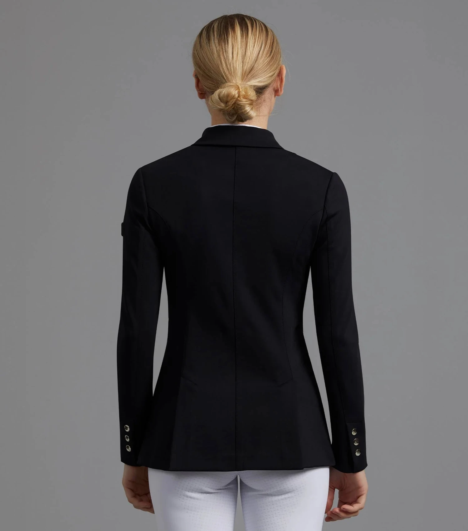 Premier Equine Capriole Ladies Short Tail Dressage Jacket Black 3 Premier Equine Capriole Ladies Short Tail Dressage Jacket Black - Image 3