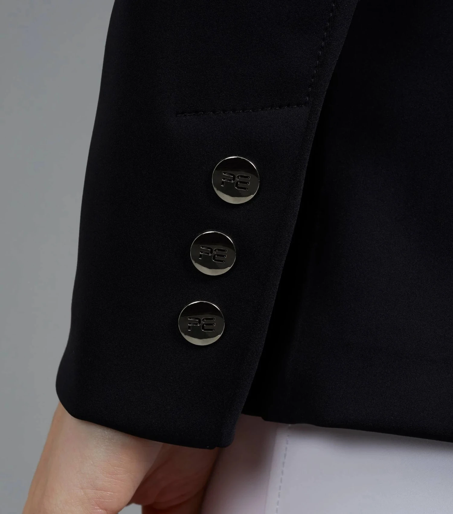 Premier Equine Capriole Ladies Short Tail Dressage Jacket Black 6 Premier Equine Capriole Ladies Short Tail Dressage Jacket Black - Image 6