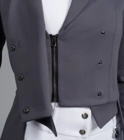 Premier Equine Capriole Ladies Short Tail Dressage Jacket Grey -Maximilian Store capriole competition jacket grey 7 289124 2048x 11c5b12a f4be 4486 98a7 0e0e7e6c6f34