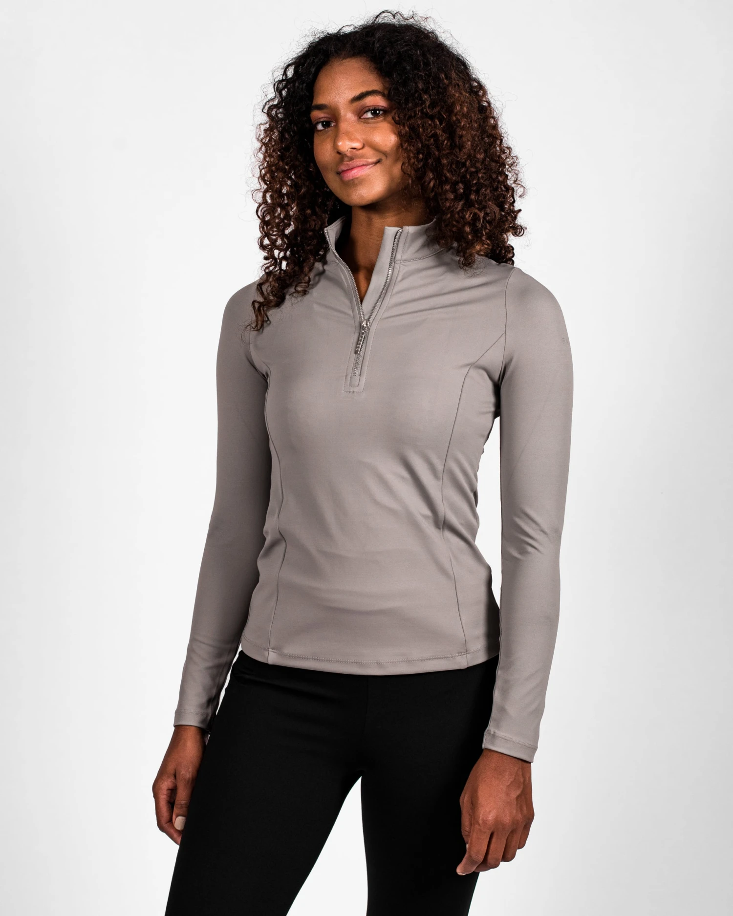 Fager Emma Long Sleeve Base Layer Grey 1 Fager Emma Long Sleeve Base Layer Grey