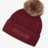 LeMieux Clara Cable Beanie Merlot