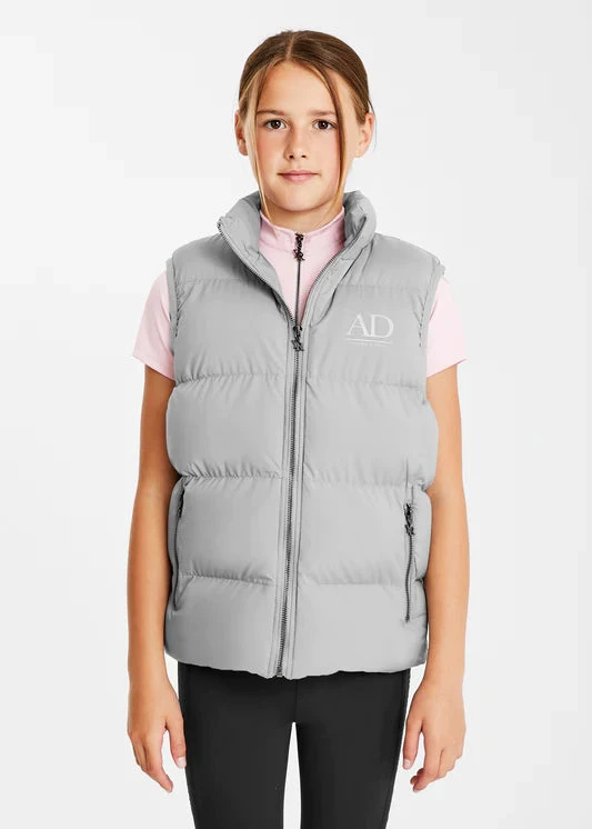 Aztec Diamond Young Rider Vest Grey 1 Aztec Diamond Young Rider Vest Grey