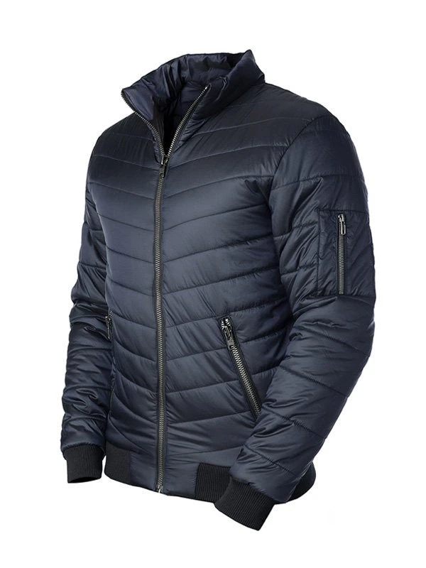 Equestrian Stockholm Men's Bomber Jacket Navy 1 Equestrian Stockholm Men's Bomber Jacket Navy