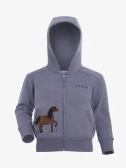 LeMieux Mini Charlie Zip Through Hoodie Jay Blue