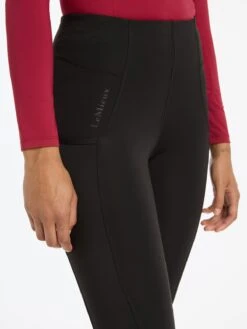 LeMieux Naomi Pull On Breeches Black -Maximilian Store it05125 studio naomipullonbreech black 0003
