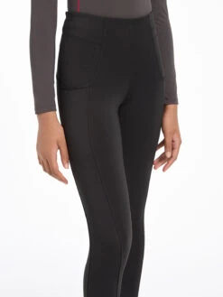 LeMieux Young Rider Orla Pull On Breeches Black -Maximilian Store it05864 studio youngriderorlapullon black 0003