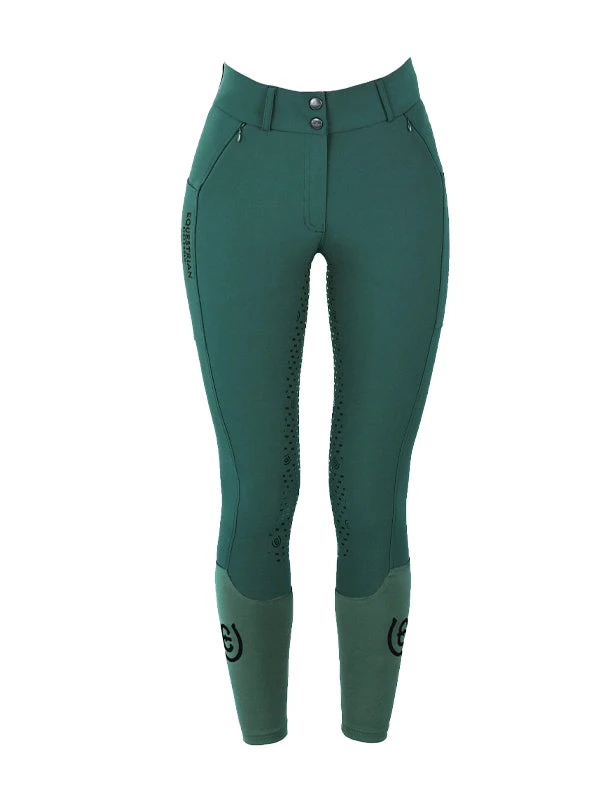 Equestrian Stockholm Elite Jump Breeches Sycamore Green 2 Equestrian Stockholm Elite Jump Breeches Sycamore Green - Image 2