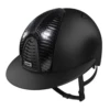 KEP Cromo 2.0 Helmet Textile Black - Gloss Black Snake Front Panel
