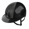 KEP Cromo 2.0 Helmet Polish Black - Black Galassia Front Panel - Swarovski Frame