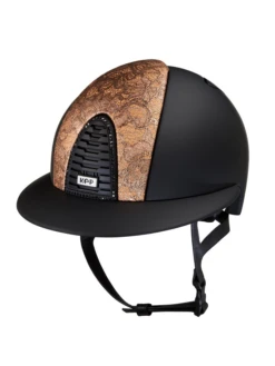 KEP Cromo 2.0 Helmet Textile Black - Copper Lace Front - Swarovski Frame